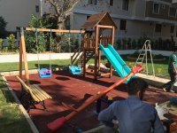 Bahçe Tipi Ahşap Oyun Parkı 7