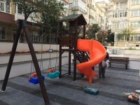 Site Tipi Ahşap Çocuk Oyun Parkı