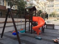 Site Tipi Ahşap Çocuk Oyun Parkı 3