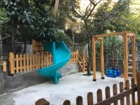 Spiral Kaydıraklı Bahçe Oyun Seti